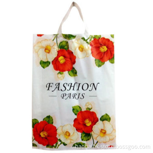 Fashion Plastic Shopping Handle Bag